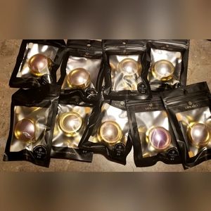 Saviland chrome, mirror,  glitter powder for nails, set of 8